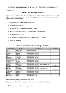 istituto comprensivo statale - barberino di mugello (fi)