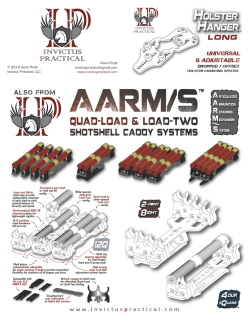 Holster Hanger Assembly Instructions (pdf)