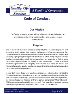 HERE - Quality Life Services