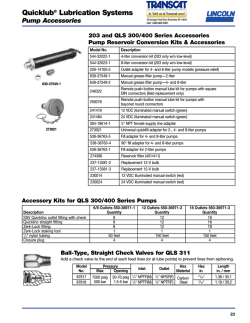 Lincoln Industrial 638-37549-1: Manual grease filler