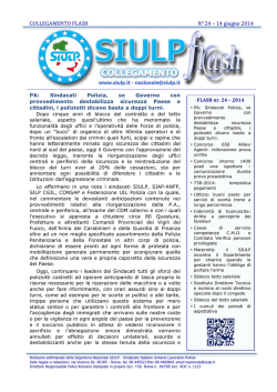flash_24_2014 - Siulp Milano