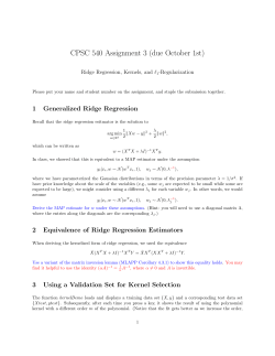 CPSC 540 Assignment 3 (due October 1st)