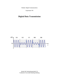 Digital Data Transmission