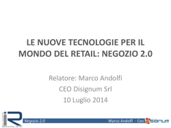 Il negozio 2.0