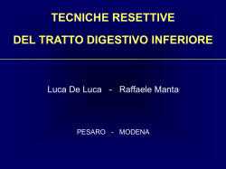 ITTERO OSTRUTTIVO da causa neoplastica