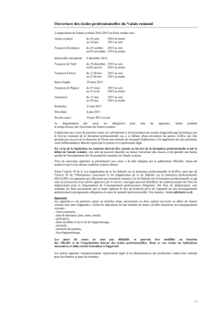 SECTION DU COMMERCE - Ecole professionnelle technique de Sion