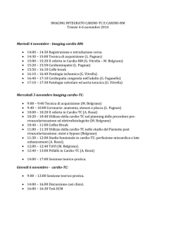 IMAGING INTEGRATO CARDIO-TC E CARDIO-RM Trieste 4