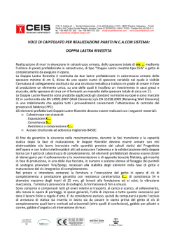 doppia lastra rivestita - C.E.I.S. Trading S.r.L.
