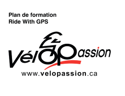 Plan de formation Ride With GPS - V5