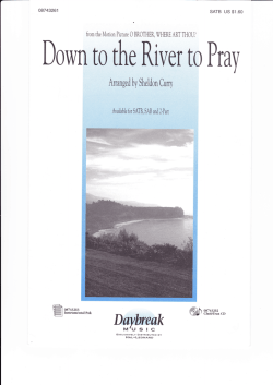 Down to the River to Pray