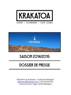 groupes - Krakatoa
