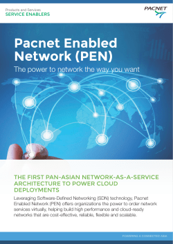 Download PEN brochure here