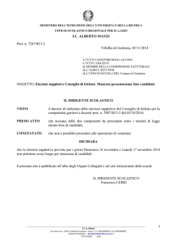 decreto annullamento elezioni CdI