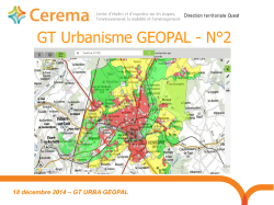 GT Urbanisme GEOPAL