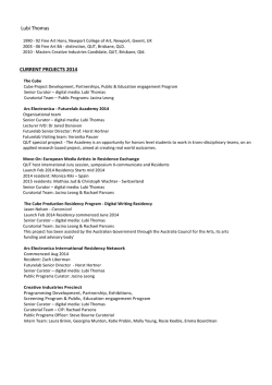 download curatorial biography