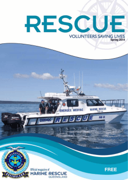 MRQ Journal - Marine Rescue Queensland