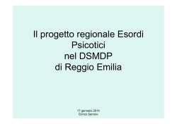 convegno 17 gennaio 2014 - Azienda USL di Reggio Emilia