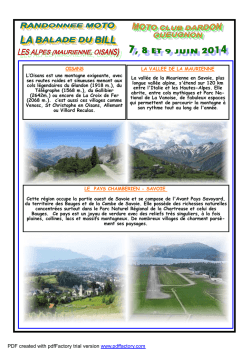 voir le programme. - Motoclub Dardon Gueugnon