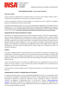 Fonctionnement GPE 2014 - Accueil - Insa