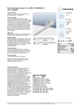 Fiche technique Solvan C1-L UXP-S 135/49/80 E 01