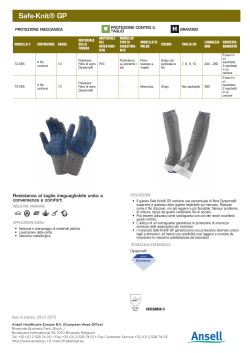 Safe-Knit® GP - Ansell Catalogue