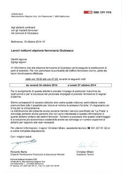 E 588 CFF FFS - Comune di Giubiasco