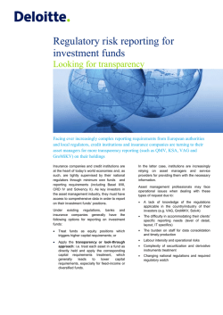 Download our regulatory risk reporting service offering