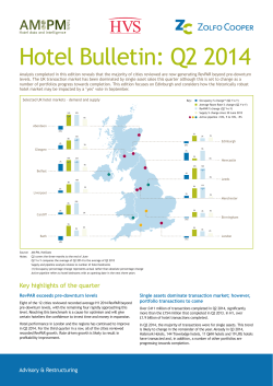 The Hotel Bulletin Q2 2014
