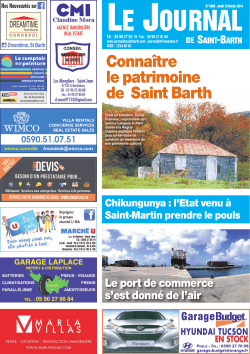actualités - Journal de Saint Barth