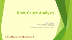 Root Cause Analysis - New Mexico State Department of Education