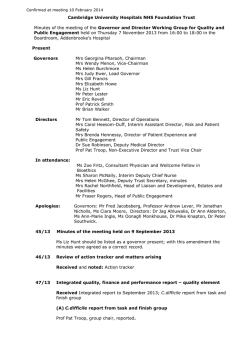 Item 14A Confirmed QPE minutes 7 November