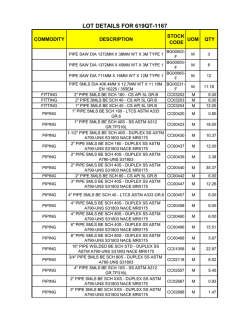 LOT DETAILS FOR 619QT-1167
