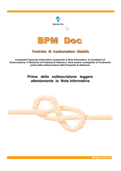 BPM Doc - Fascicolo Informativo