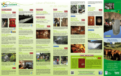 Carte Decouverte - Tourisme dans les Monts de Lacaune