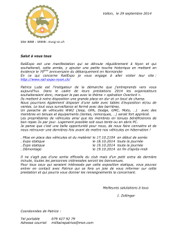 informations