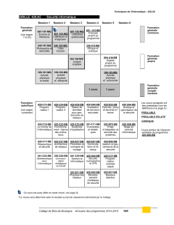 GRILLE 420.AC Sécurité informatique - Collège de Bois-de