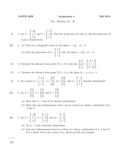 HW 4, Due on Oct. 20