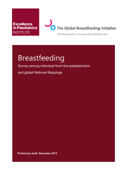 Breastfeeding - Excellence in Pediatrics Institute
