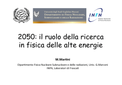 Matteo Martini: il nucleare nella roadmap 2050