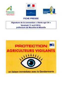 FICHE PRESSE - Pr&eacute;fecture de Meurthe-et
