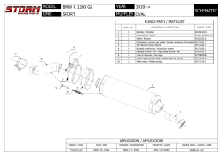 schematic year line model muffler bmw r 1200 gs sport oval 2010
