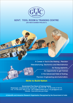 GTTC Brochure - Government of Karnataka
