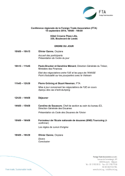 Trouvez le programme ici