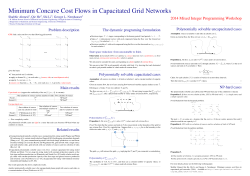 Minimum Concave cost flows in capacitated grid networks