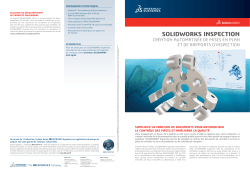 SOLIDWORKS Inspection brochure (FR)