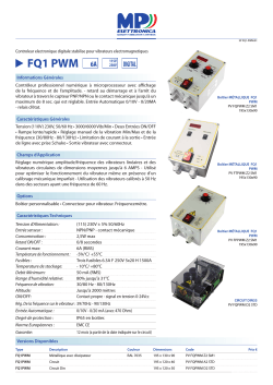 FQ1PWM (PDF) - MP Elettronica Srl