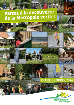 Offre groupes 2014