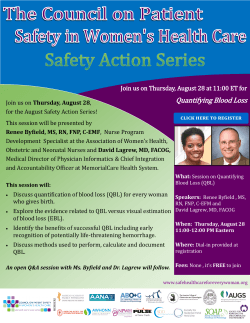 Register for August Safety Action Series