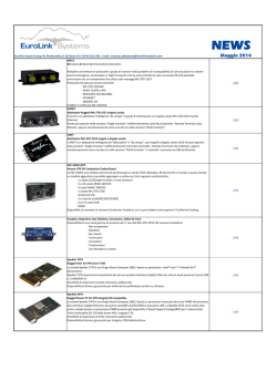 Maggio 2014 - Eurolink Systems