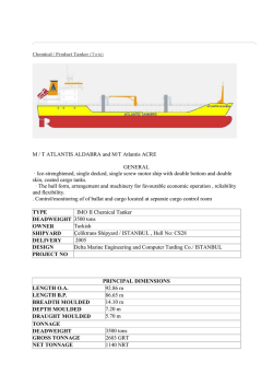 M / T ATLANTIS ALDABRA and M/T Atlantis ACRE GENERAL · Ice